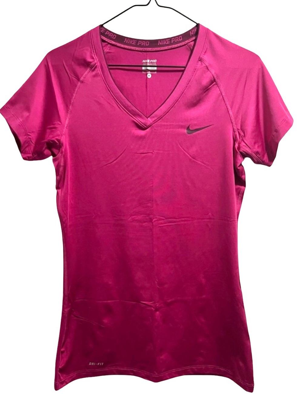 Nike Pro Fitted V-Neck II Women's Shirt -M - Picture 4 of 7